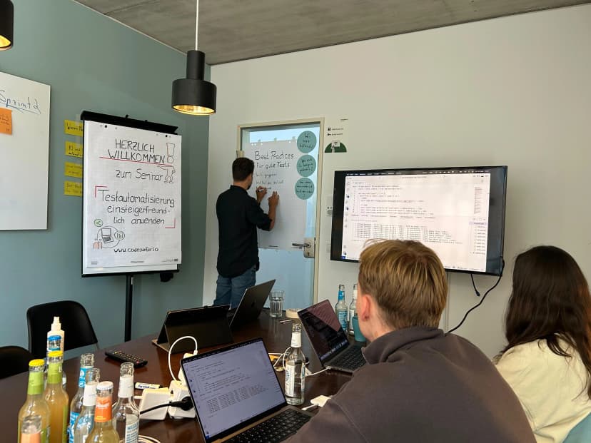 Gruppendiskussion über Best Practices
